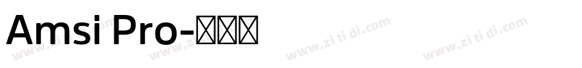 Amsi Pro字体转换